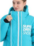 Thumbnail Superdry, Ski Boxy Puffer ski jacket women Bali Blue blue 