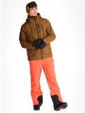 Thumbnail Superdry, Ski Peak Rescue ski jacket men Tobacco Brown Marl brown 