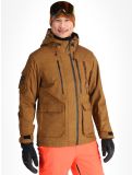 Thumbnail Superdry, Ski Peak Rescue ski jacket men Tobacco Brown Marl brown 