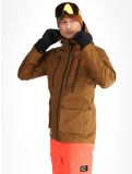 Thumbnail Superdry, Ski Peak Rescue ski jacket men Tobacco Brown Marl brown 