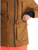 Thumbnail Superdry, Ski Peak Rescue ski jacket men Tobacco Brown Marl brown 