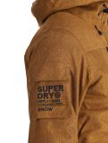 Thumbnail Superdry, Ski Peak Rescue ski jacket men Tobacco Brown Marl brown 