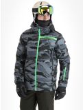 Thumbnail Superdry, Ski Radar Pro Puffer ski jacket men Dark Grey Tiger Camo grey 