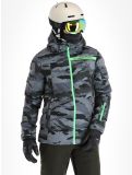 Thumbnail Superdry, Ski Radar Pro Puffer ski jacket men Dark Grey Tiger Camo grey 