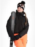 Thumbnail Superdry, Ski Slalom Puffer ski jacket women Superdry Monogram Black Luxe black, white 