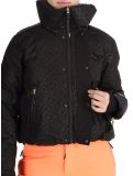 Thumbnail Superdry, Ski Slalom Puffer ski jacket women Superdry Monogram Black Luxe black, white 