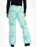 Thumbnail Superdry, Ski Ultimate Rescue ski pants women Abstract Teal Lime green 