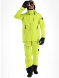 Thumbnail Tenson, Shibui hardshell ski jacket men Acid Lemon yellow 