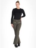 Thumbnail Toni Sailer, Alla ski pants women Night Olive green 