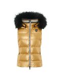 Thumbnail Toni Sailer, Lou metallic ski jacket women Goud 