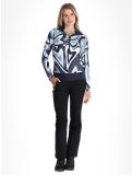 Thumbnail Toni Sailer, Wieka Print pullover women Blue Frost blue 