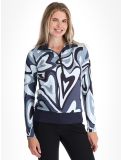 Thumbnail Toni Sailer, Wieka Print pullover women Blue Frost blue 