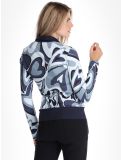 Thumbnail Toni Sailer, Wieka Print pullover women Blue Frost blue 