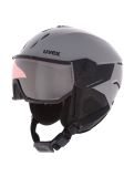 Thumbnail Uvex, Instinct Visor Pro V ski helmet with visor unisex Grey Matt / Silver grey 