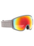 Thumbnail Uvex, Topic Fm goggles unisex Rhino Matt / Rainbow Rose grey, multicolor 