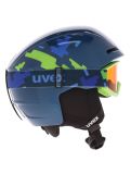 Thumbnail Uvex, Viti Set + Speedy Pro ski helmet kids Blue Puzzle blue 