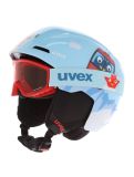 Thumbnail Uvex, Viti Set + Speedy Pro ski helmet kids Light Blue Birdy blue 