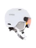 Thumbnail Uvex, Junior Visor Pro ski helmet with visor kids mat white 