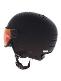 Thumbnail Uvex, Wanted Visor ski helmet with visor unisex Black Matt/ Mirror Red black 