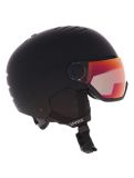 Thumbnail Uvex, Wanted Visor ski helmet with visor unisex Black Matt/ Mirror Red black 