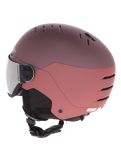 Thumbnail Uvex, Wanted Visor ski helmet with visor unisex Bramble Antique Rose Matt / Mirror Silver pink, purple 