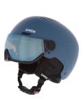 Thumbnail Uvex, Wanted Visor ski helmet with visor unisex Stone Blue / Mirror Blue blue 