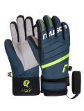 Thumbnail Reusch, Warrior R-TEX® XT ski gloves kids Marco Odermatt blue, yellow 