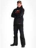 Thumbnail Watts, ORBITAL softshell ski jacket men Black / Fluo Orange black, orange 