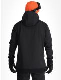 Thumbnail Watts, ORBITAL softshell ski jacket men Black / Fluo Orange black, orange 