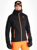 Thumbnail Watts, STORM ski jacket men Carbon Dark Iron black, grey 