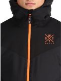 Thumbnail Watts, STORM ski jacket men Carbon Dark Iron black, grey 