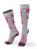 Thumbnail X-socks, Ski Silk Merino 4.0 W ski socks women Grey / Pink grey, pink 