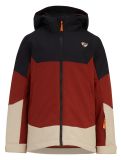 Thumbnail Ziener, Agimo Junior ski jacket kids Woody Brown beige, black, brown 