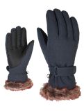 Thumbnail Ziener, Kim Lady ski gloves women Gray Ink Spark grey 