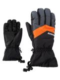 Thumbnail Ziener, Lett AS® Junior ski gloves kids Black / Graphite black, grey 