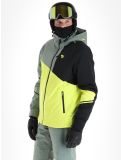 Thumbnail Ziener, Timpa ski jacket men Bitter Lemon black, green, yellow 