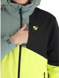 Thumbnail Ziener, Timpa ski jacket men Bitter Lemon black, green, yellow 