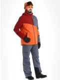 Thumbnail Ziener, Timpa ski jacket men Burnt Orange grey, orange, red 