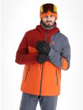 Thumbnail Ziener, Timpa ski jacket men Burnt Orange grey, orange, red 