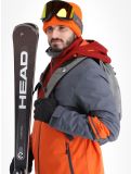 Thumbnail Ziener, Timpa ski jacket men Burnt Orange grey, orange, red 