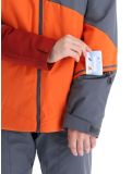 Thumbnail Ziener, Timpa ski jacket men Burnt Orange grey, orange, red 