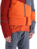 Thumbnail Ziener, Timpa ski jacket men Burnt Orange grey, orange, red 