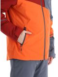 Thumbnail Ziener, Timpa ski jacket men Burnt Orange grey, orange, red 