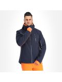 Thumbnail CMP, 30W0317 softshell ski jacket men navy blue