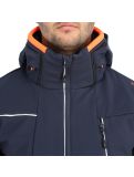 Thumbnail CMP, 30W0317 softshell ski jacket men navy blue