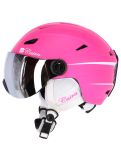 Thumbnail Cairn, Electron Visor, ski helmet, kids, mat fuchsia