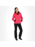 Thumbnail CMP, Softshell jacket zip hood, softshell ski jacket, women, rhodamine pink