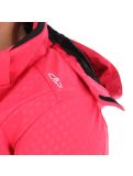 Thumbnail CMP, Softshell jacket zip hood, softshell ski jacket, women, rhodamine pink