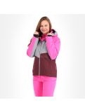 Thumbnail Icepeak, Calion, ski jacket, women, grey/pink