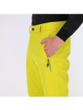 Thumbnail Icepeak, Otso, softshell slim fit, ski pants, men, yellow green